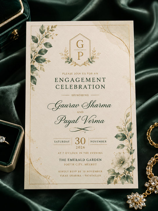 engagement card 10