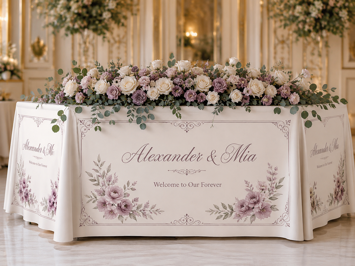 wedding Table Cloths 10