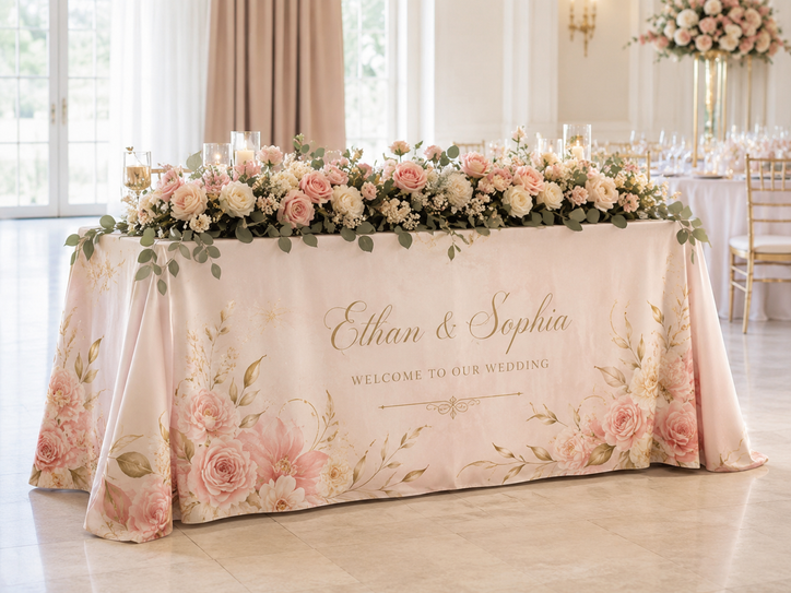 wedding Table Cloths 2