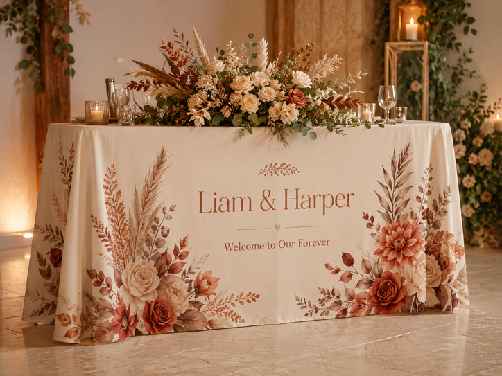 wedding Table Cloths 4