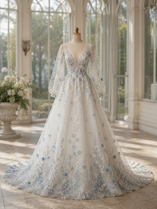 Embroidered Wedding Apparel 3