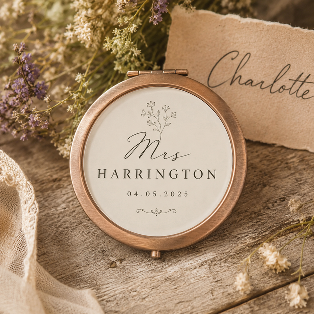 Wedding Compact Mirrors 10