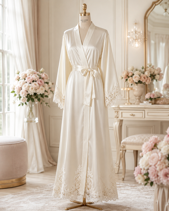 Wedding Dressing Gowns 1
