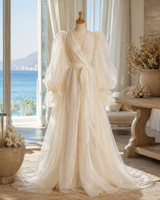 Wedding Dressing Gowns 10