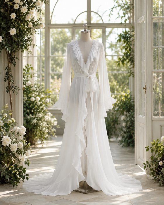 Wedding Dressing Gowns 3