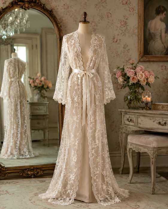Wedding Dressing Gowns 5