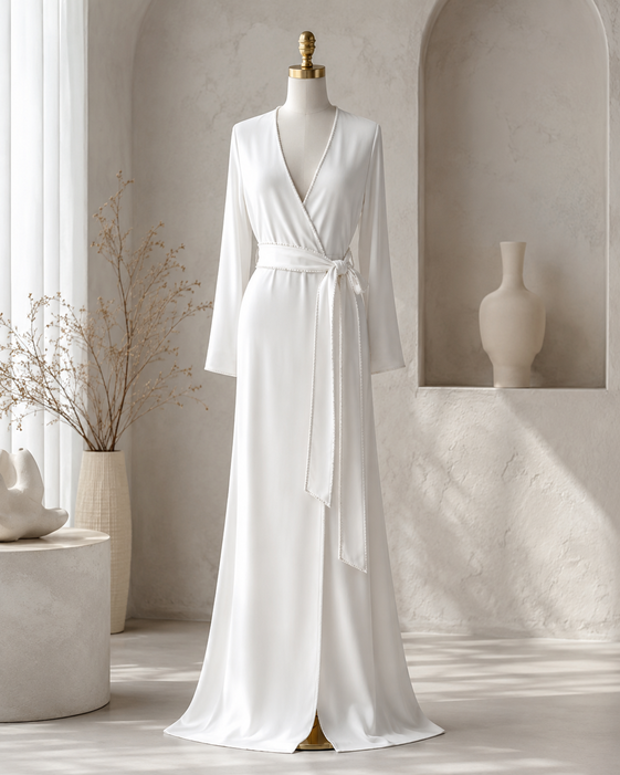 Wedding Dressing Gowns 6