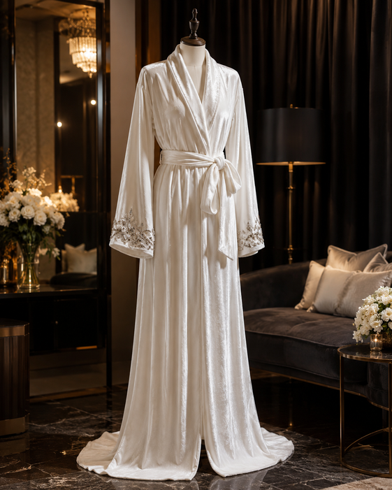 Wedding Dressing Gowns 8
