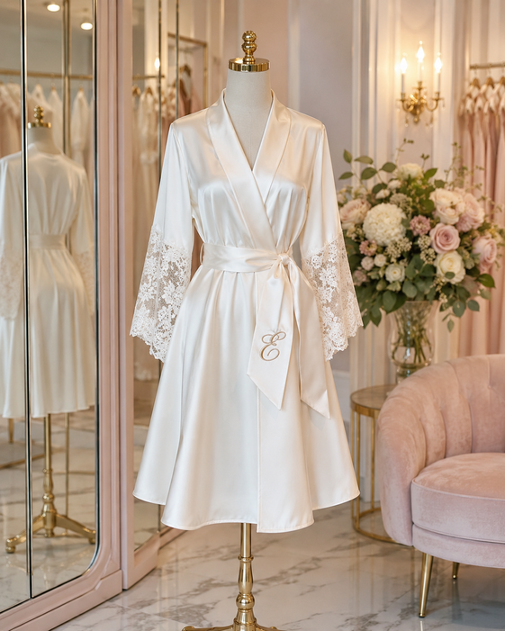 Wedding Dressing Gowns 9